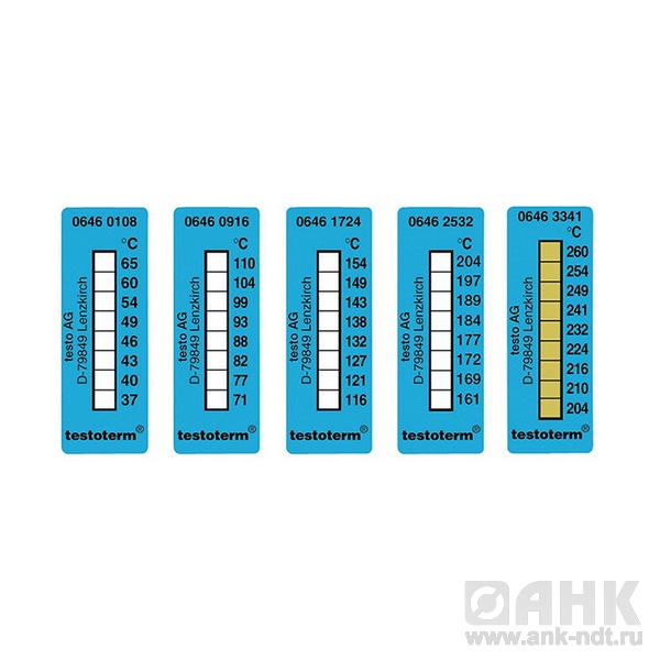 Термометрические полоски Testoterm
